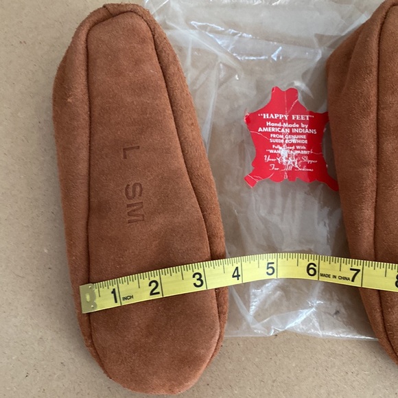 VTG “Happy Feet” Ladies Small Suede. Fully Lined. - Picture 4 of 5